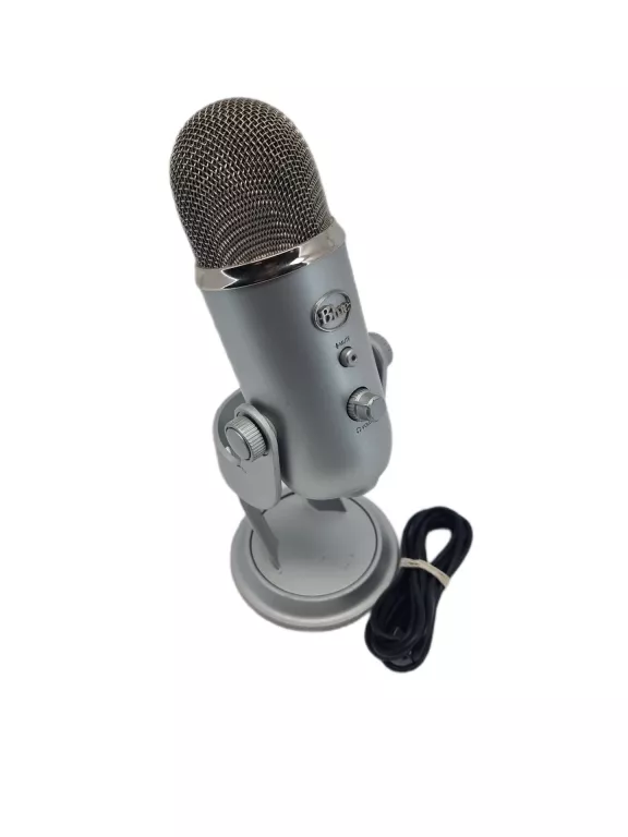 MIKROFON POJEMNOŚCIOWY STUDYJNY BLUE YETI KABEL USB