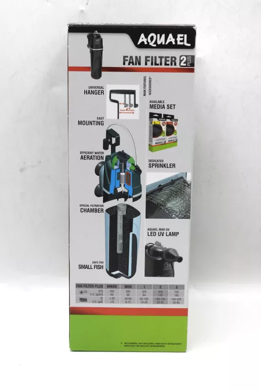 AQUAEL FAN FILTER 2 PLUS