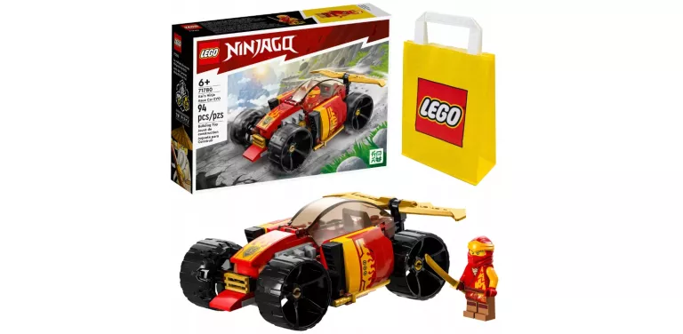 LEGO NINJAGO SAMOCHÓD WYŚCIGOWY NINJA KAIA EVO 71780