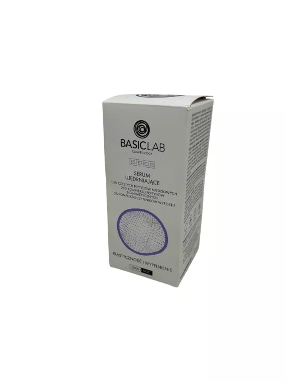 BASICLAB SERUM DO TWARZY 0,5% CZYSTYCH PEPTYDÓW MIEDZIOWYCH 30ML