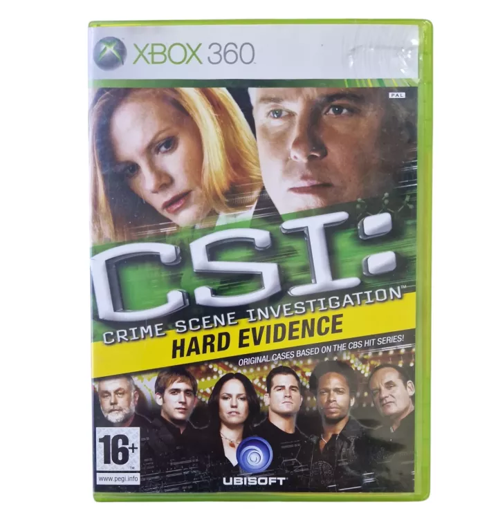 CSI CRIME SCENE INVESTIGATION  XBOX 360