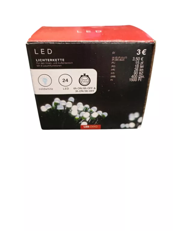 TEDI LAMPKI 24LED COLDWHITE
