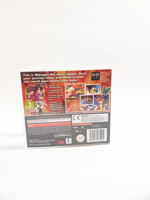 GRA BAKUGAN BATTLE BRAWLERS NINTENDO DS