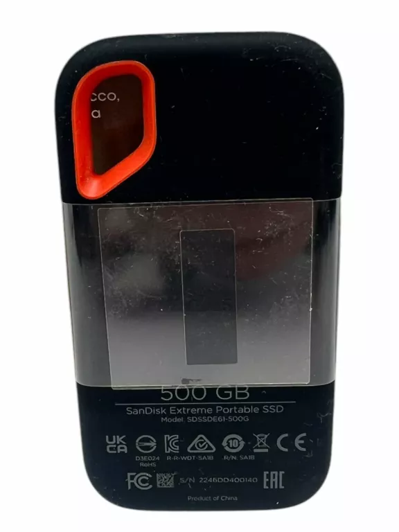 DYSK SANDISK EXTREME PORTABLE 500GB SSD