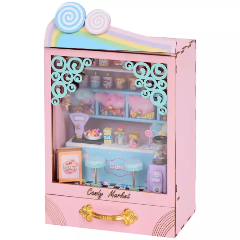 DIY MINIATUROWY DOMEK CRAFTS & CO SKLEP KREATYWNY REWELACYJNY 17 X 19,5