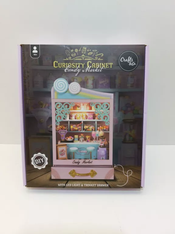 DIY MINIATUROWY DOMEK CRAFTS & CO SKLEP KREATYWNY REWELACYJNY 17 X 19,5