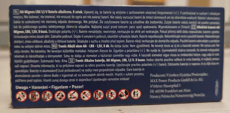 BATERIE TRONIC AA