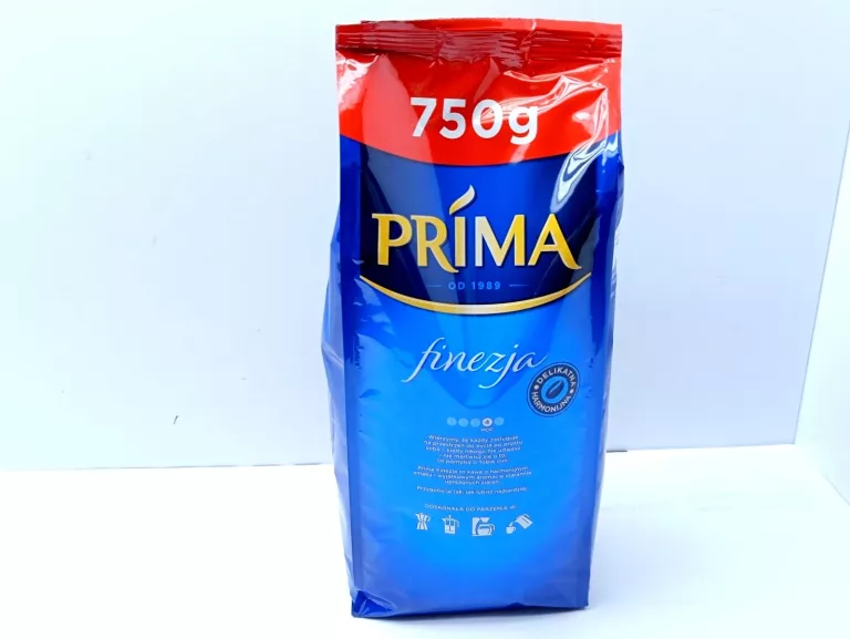 KAWA MIELONA PRIMA FINEZJA 750G DUŻE OPAKOWANIE MEGAPAKA!