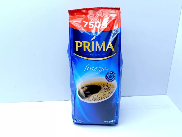 KAWA MIELONA PRIMA FINEZJA 750G DUŻE OPAKOWANIE MEGAPAKA!