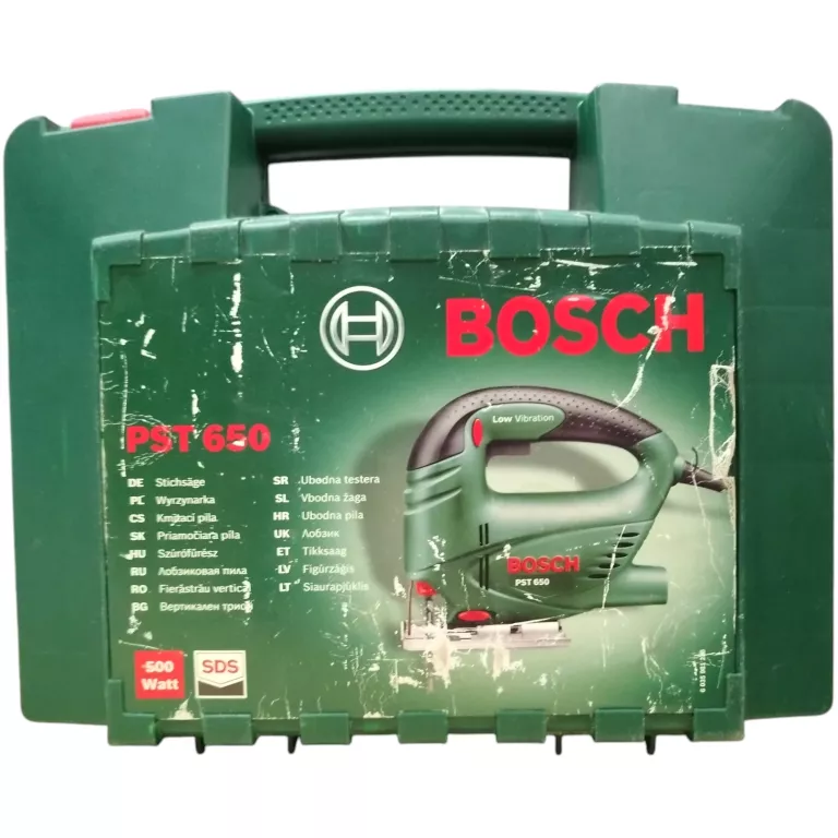 WYRZYNARKA 500W PST 650 BOSCH + WALIZKA