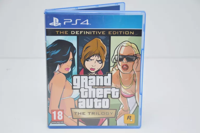 GRA NA PS 4 GRAND THEFT AUTO THE TRILOGY