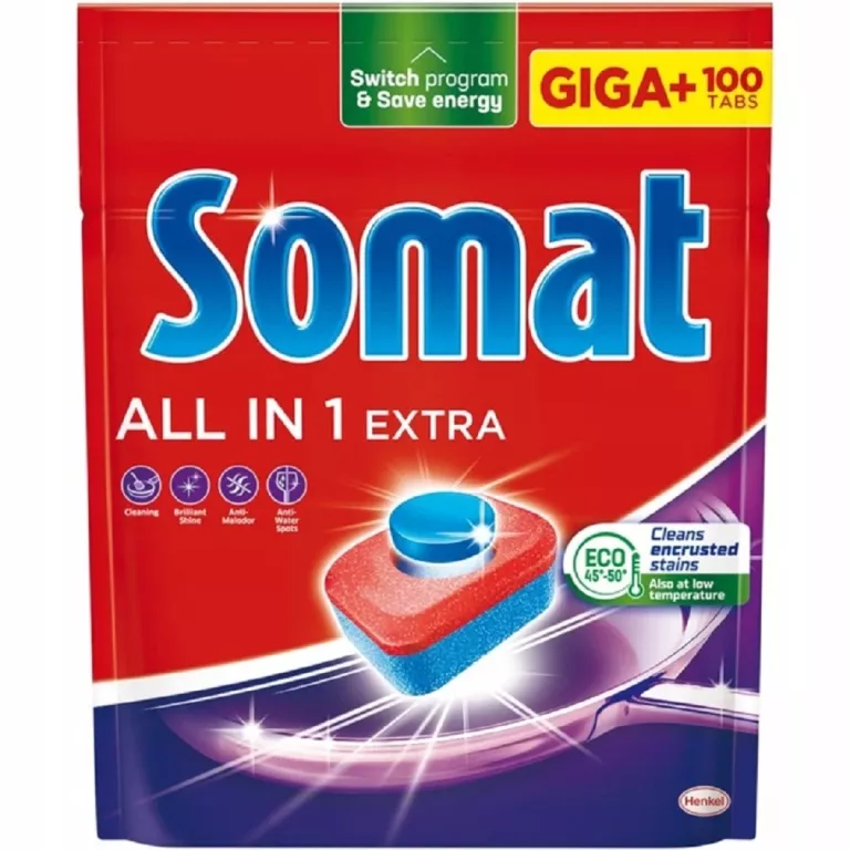 TABLETKI DO ZMYWARKI SOMAT ALL IN 1 EXTRA 100SZT