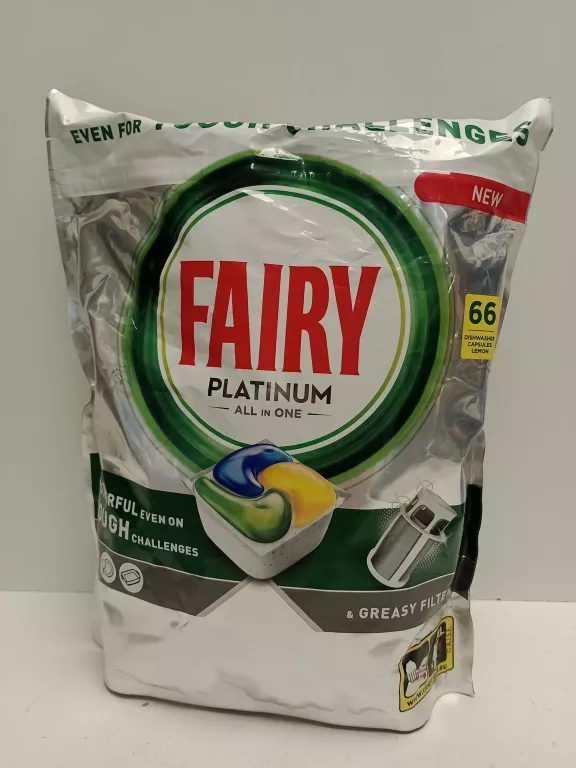 FAIRY PLATINUM KAPSUŁKI DO ZMYWARKI 66SZT.