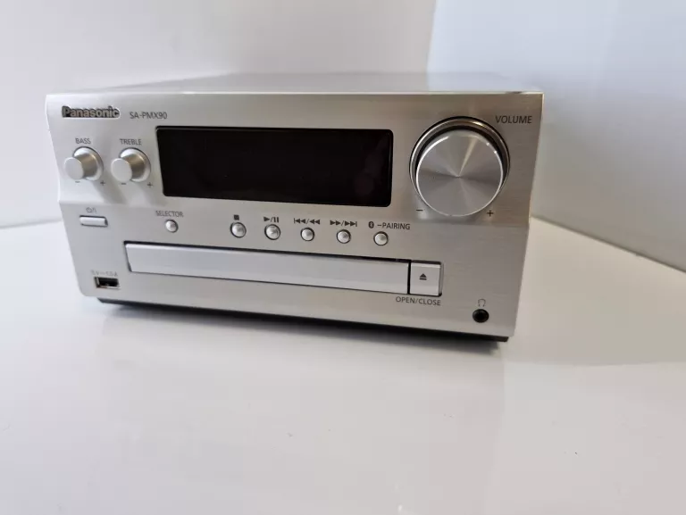 WIEŻA HIFI PANASONIC SC-PMX90EG-S CD BT FM USB STEREO KOMPLET GWARANCJ