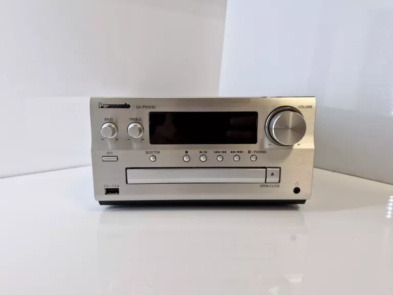 WIEŻA HIFI PANASONIC SC-PMX90EG-S CD BT FM USB STEREO KOMPLET GWARANCJ