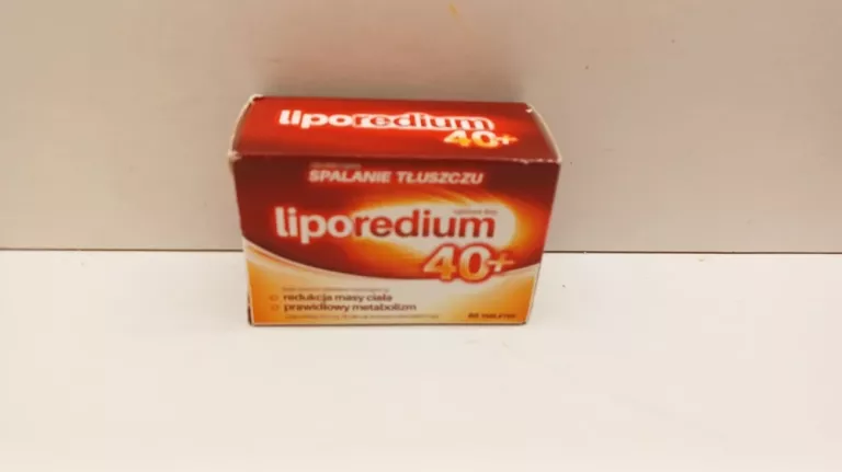 LIPOREDIUM 40+ SUPLEMENT DIETY 60 SZTUK