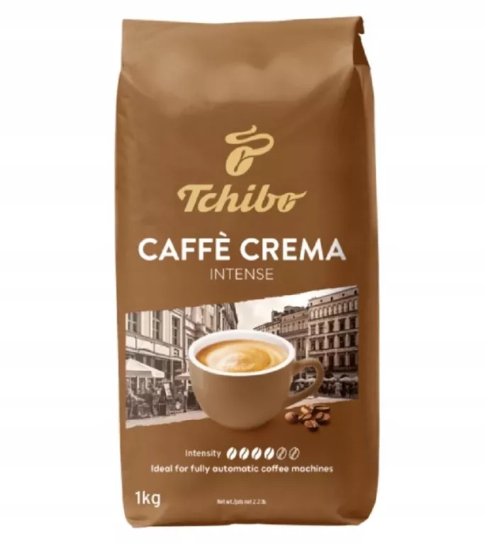 KAWA ZIARNISTA ARABICA TCHIBO CAFFE CREMA INTENSE 1000 G