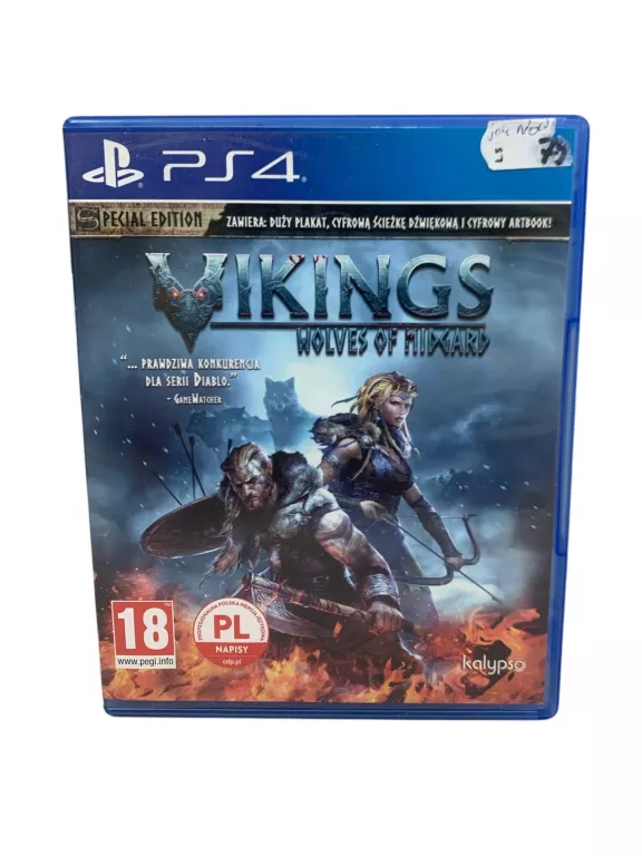 GRA NA PS4 VIKINGS WOLVES OF MIDIGARD