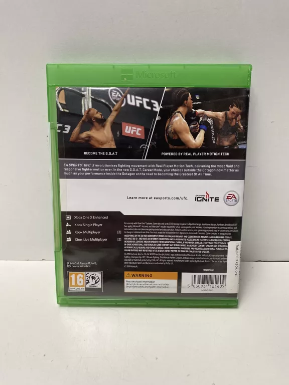 UFC 3 XBOX ONE