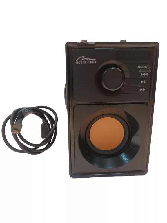 GŁOŚNIK BLUETOOTH PRZENOŚNY MEDIA-TECH BOOMBOX BT MT3145 BATERIA 6H