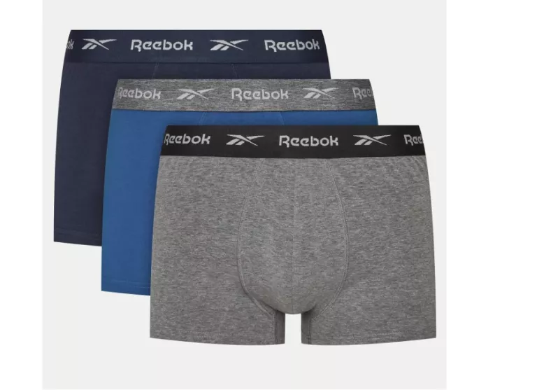 BOKSERKI REEBOK 3 PAK XL KOLOROWE