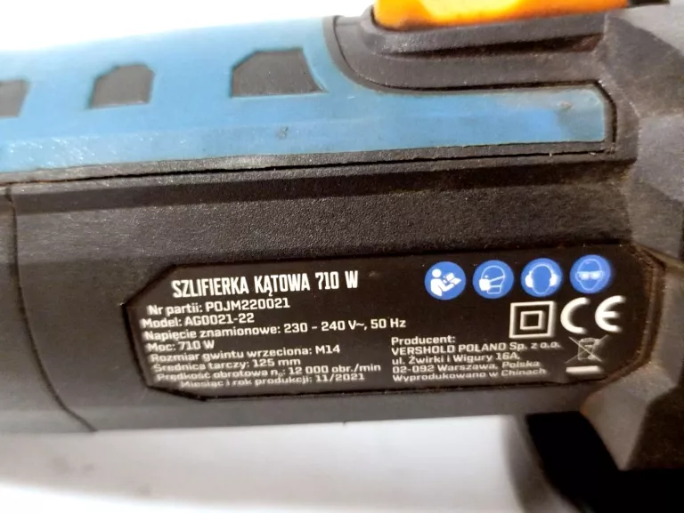 SZLIFIERKA KĄTOWA NITEO 710 W AG0021-22
