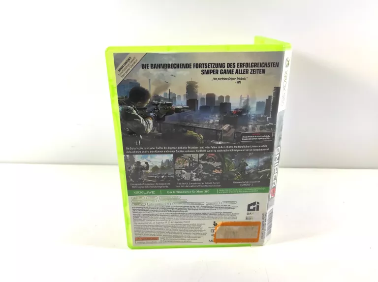 GRA XBOX 360 SNIPER GHOST WARRIOR 2 LIMTED EDITION