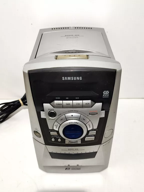 MINI WIEŻA STEREO SAMSUNG MM-39 + 2 GŁOŚNIKI