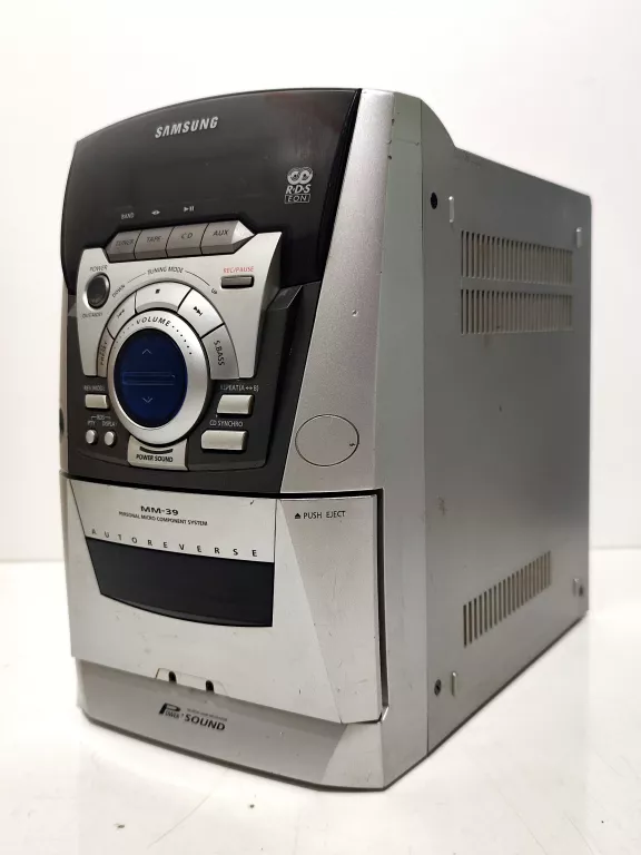 MINI WIEŻA STEREO SAMSUNG MM-39 + 2 GŁOŚNIKI
