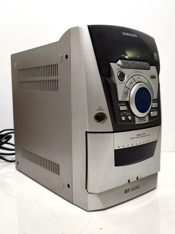 MINI WIEŻA STEREO SAMSUNG MM-39 + 2 GŁOŚNIKI