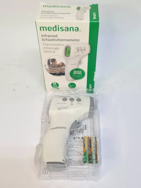 TERMOMETR MEDISANA TM A77 - PUDEŁKO
