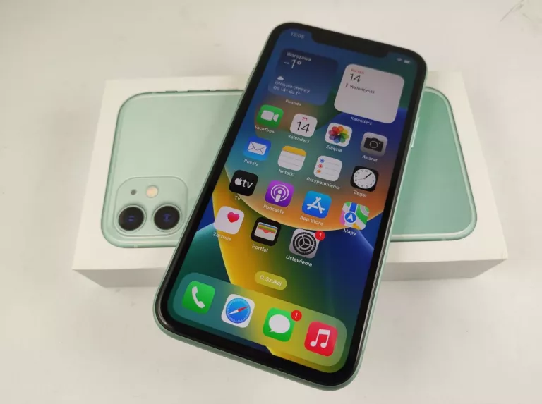 APPLE IPHONE 11 64GB PUDEŁKO BARDZI ŁADNY!