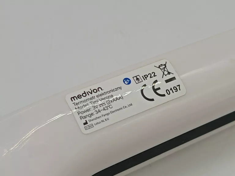 TERMOMETR ELEKTRONICZNY MEDIVON