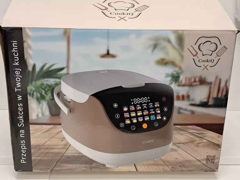 multicooker-cookiq-kpl-przepisy-super-stan-zamkowa-34-pabianice-nowa