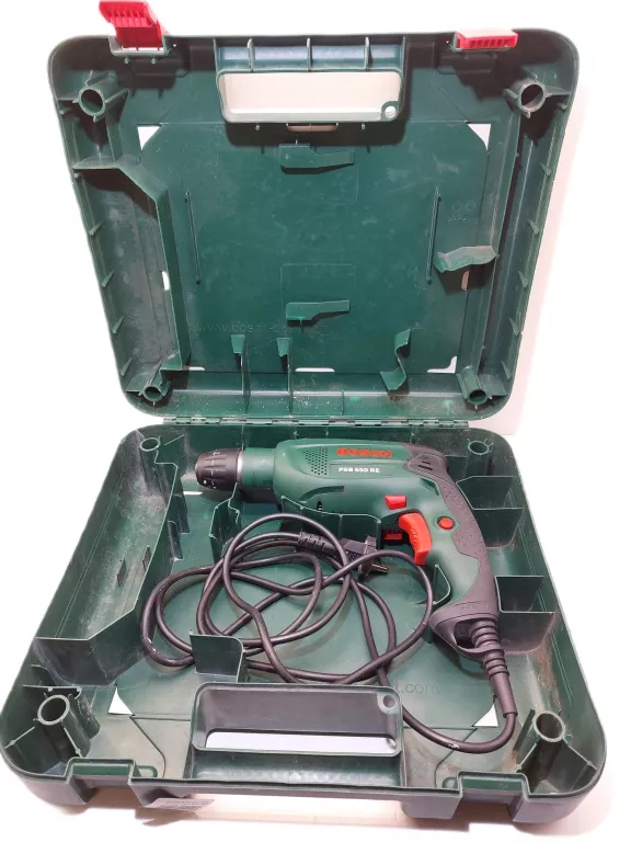 WIERTARKA UDAROWA BOSCH PSB 650 RE WALIZKA