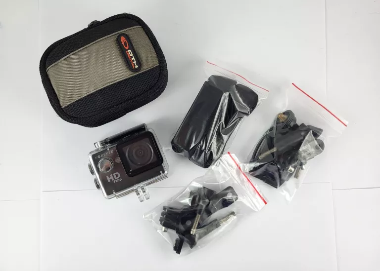 KAMERA SPORTOWA FOREVER SC-100 + AKCESORIA