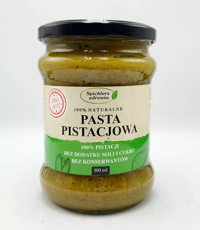 PASTA PISTACJOWA SPICHLERZ ZDROWIA 500ML