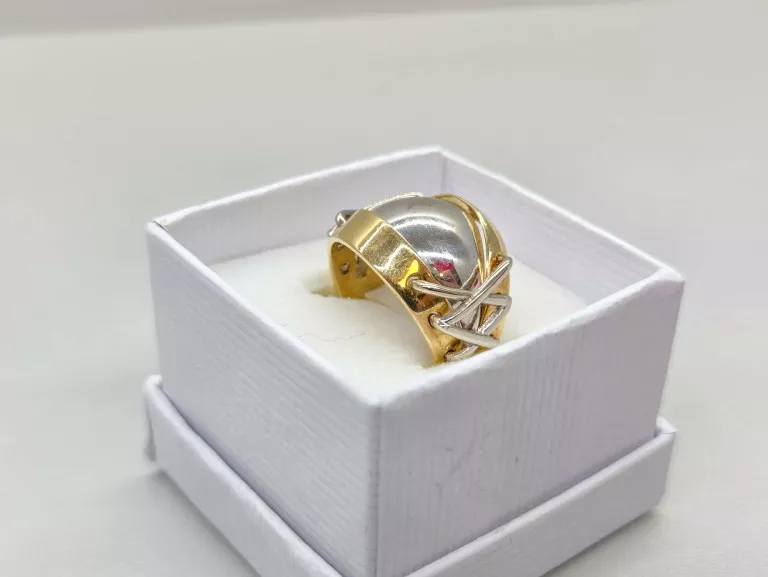 ŚLICZNY ZŁOTY PIERŚCIONEK 6,29 G / 585