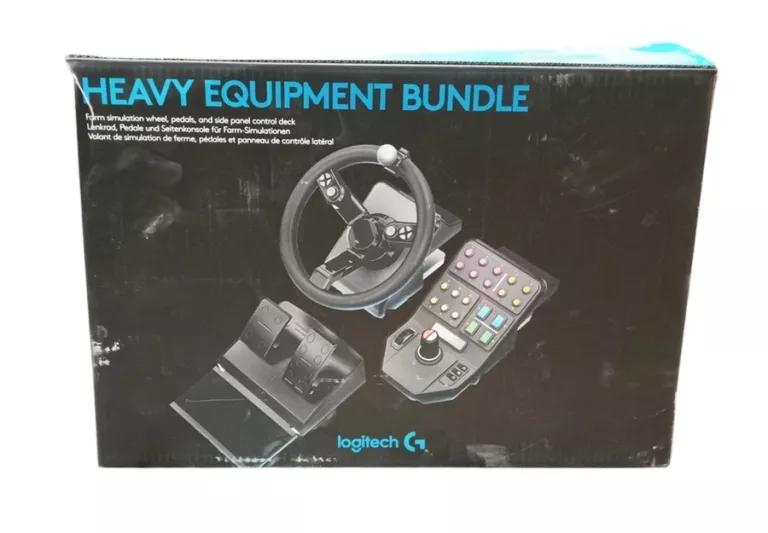 ZESTAW LOGITECH G SAITEK FARM SYMULATOR. PANEL Z WADĄ, OPIS