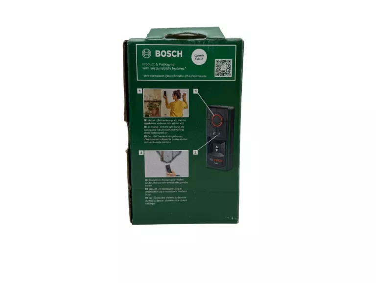BOSCH DETEKTOR METALU, WYKRYWACZ PRZEWODÓW POD NAPIĘCIEM TRUVO 0603681205