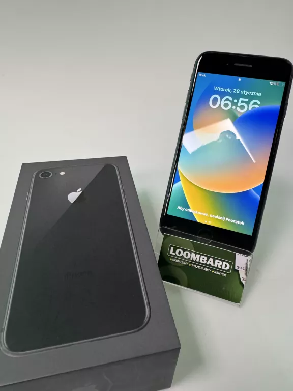 TELEFON IPHONE 8 64GB PUDELKO 84%
