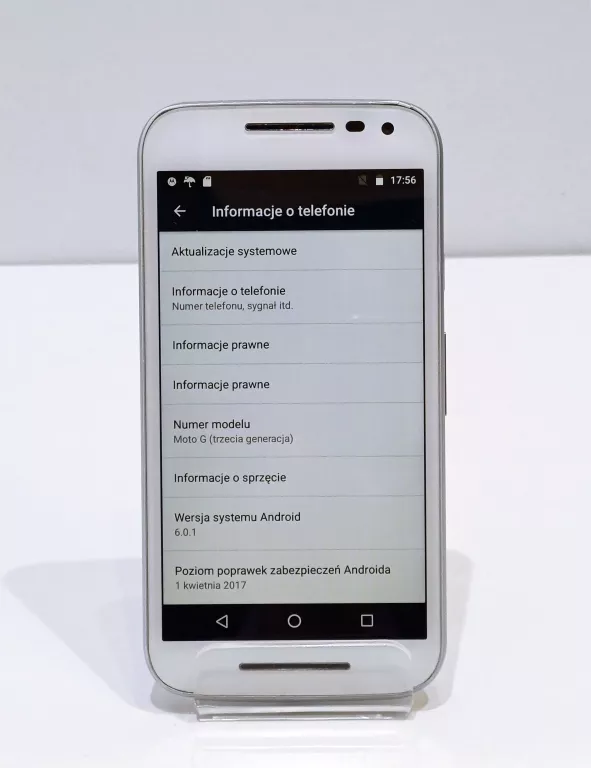 TELEFON MOTOROLA MOTO G3 1/8GB 4G (LTE) BIAŁY