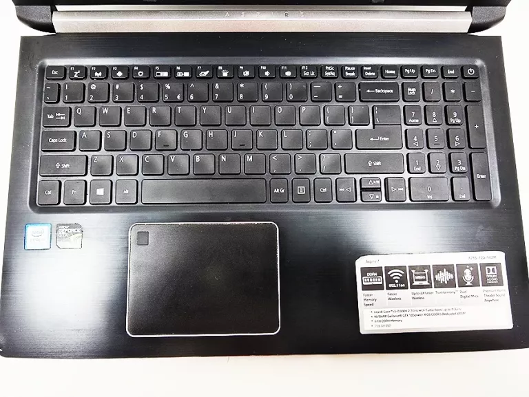 LAPTOP ACER ASPIRE 7 A715-72G-56DM /GTX1050 4GB CORE /I5 -8300H /8GB DDR4