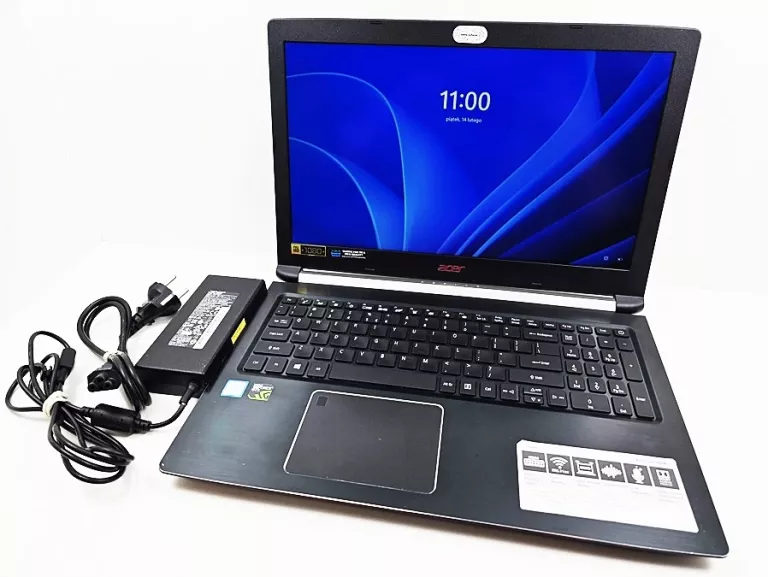 LAPTOP ACER ASPIRE 7 A715-72G-56DM /GTX1050 4GB CORE /I5 -8300H /8GB DDR4