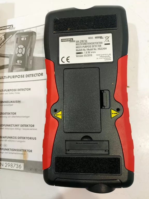 DETEKTOR WIELOFUNKCYJNY POWERFIX 5IN1