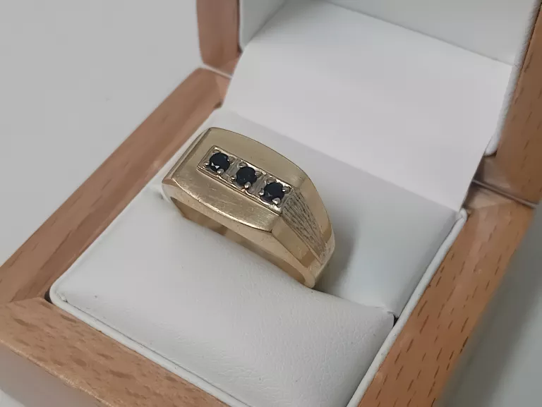 PIĘKNY ZŁOTY PIERSCIONEK PR 585 6,78 G ROZ 26