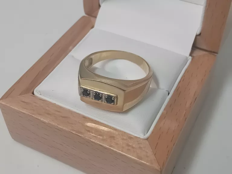 PIĘKNY ZŁOTY PIERSCIONEK PR 585 6,78 G ROZ 26