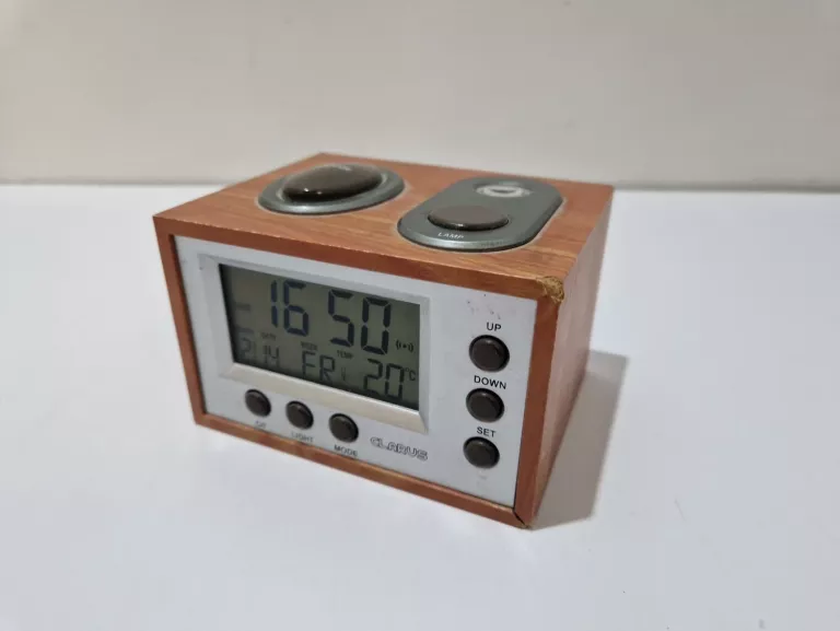 BUDZIK ELEKTRONICZNY CLARUS NA BATERIE