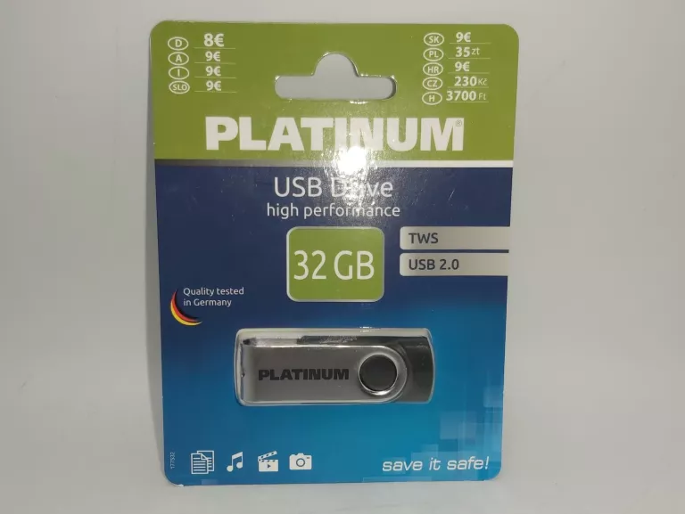 PENDRIVE PLATINUM 32GB