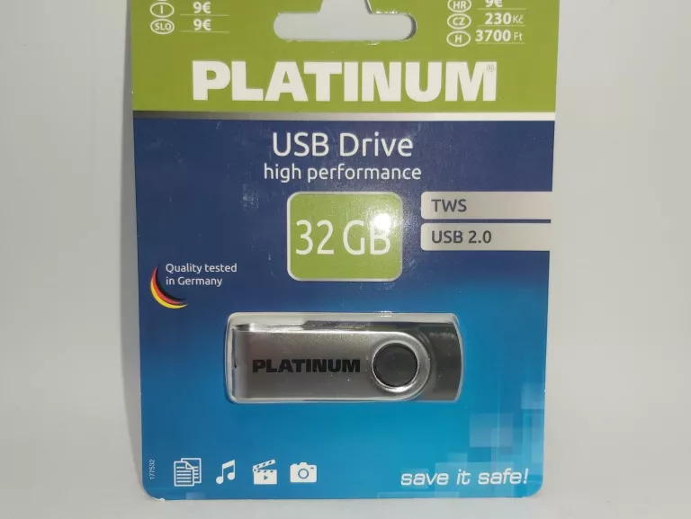 PENDRIVE PLATINUM 32GB